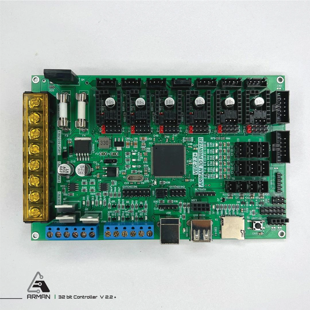برد کنترلر بیتی32 پرینتر سه بعدی arman 3d printer ورژن2.2+
