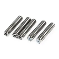 پیچ سوراخدار اکسترودرMK8 به همراه لوله تفلونی M6X26